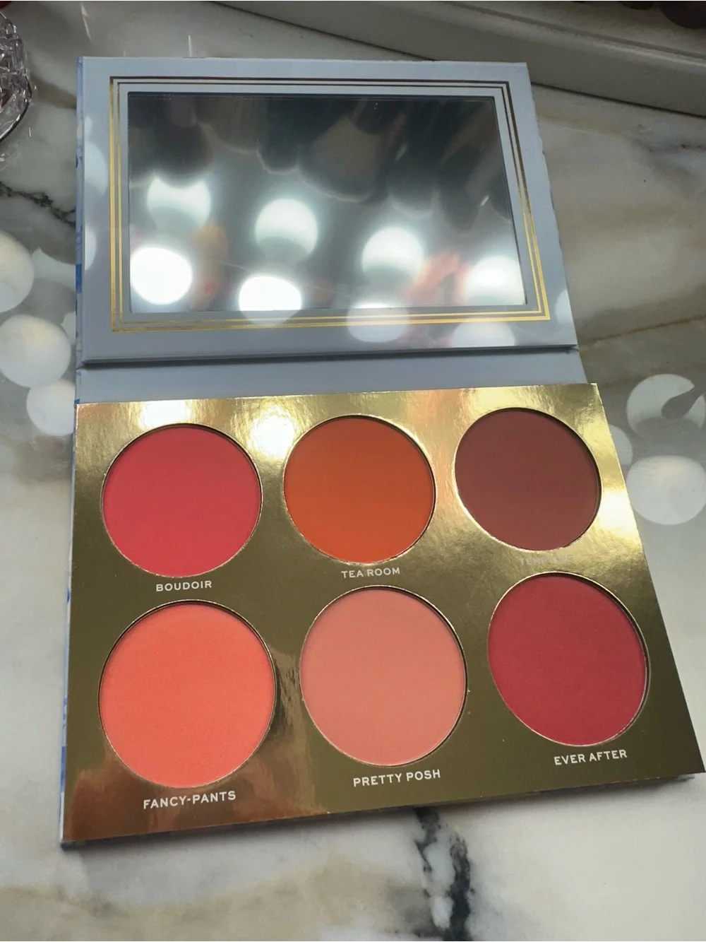 Jaclyn Hill Rouge Romance Blush Palette- Peach